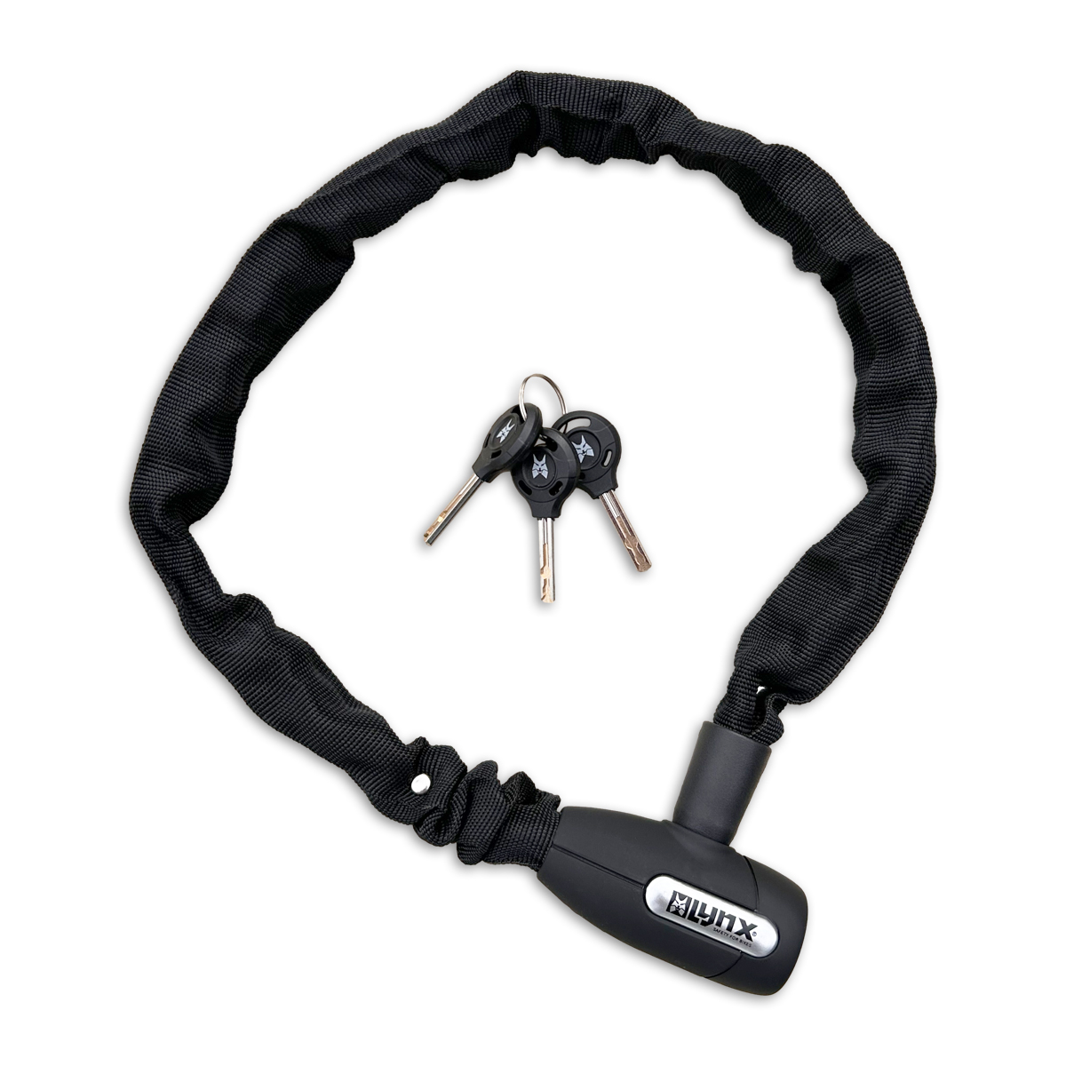 410122.BLA LYNX Kettenschloss Cityline M 85 85 cm x 5.5 mm