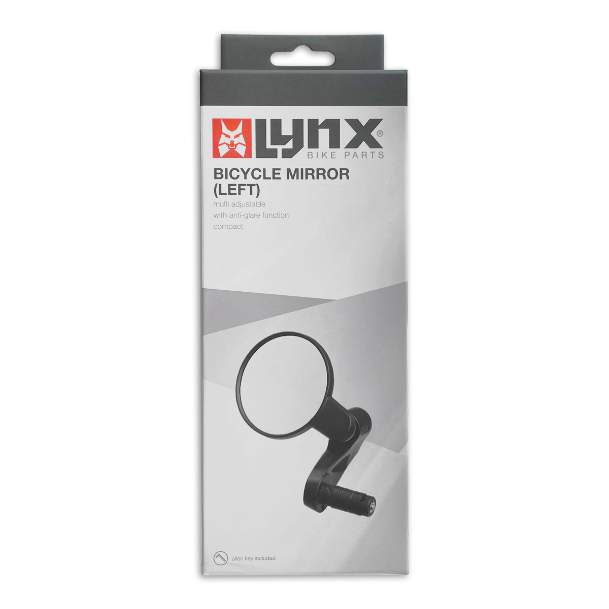 421152 LYNX Fahrradspiegel (links) <-> 80 mm