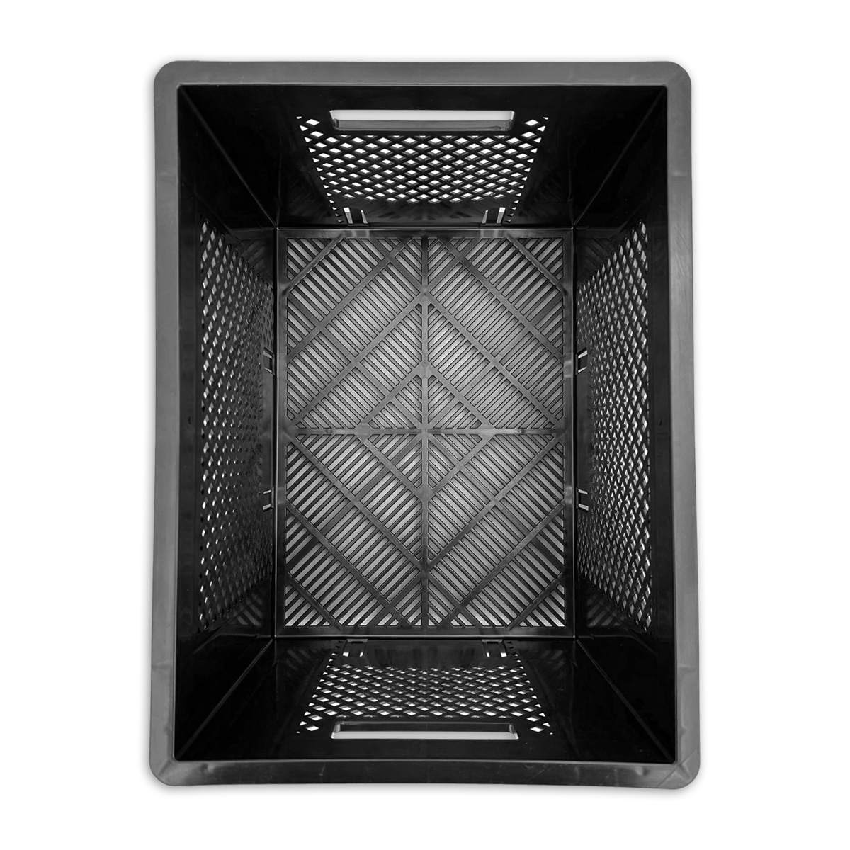 610805.BLA LYNX Kunststoff Fahrrad-Kiste 31 Ltr 40 x 30 x 27.2 cm