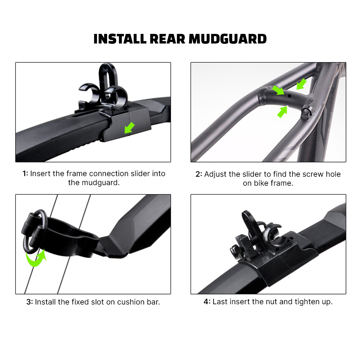 440001 LYNX Spatbordenset MTB & City 24 - 29 Inch