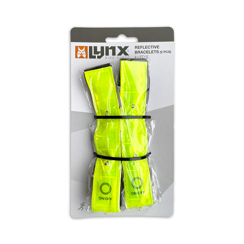 429028.2 LYNX Reflectie Armband 4-LED 2 st.