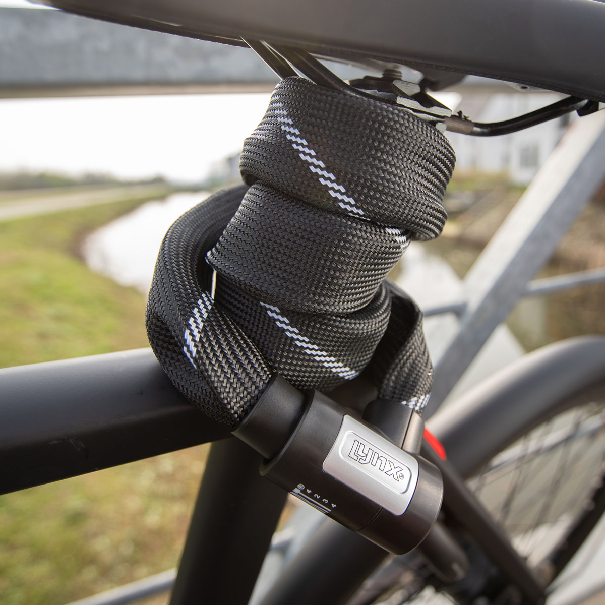 410333.180 LYNX Kettenschloss Lastenfahrrad Stelix ART 2 180 cm x 8.3 mm