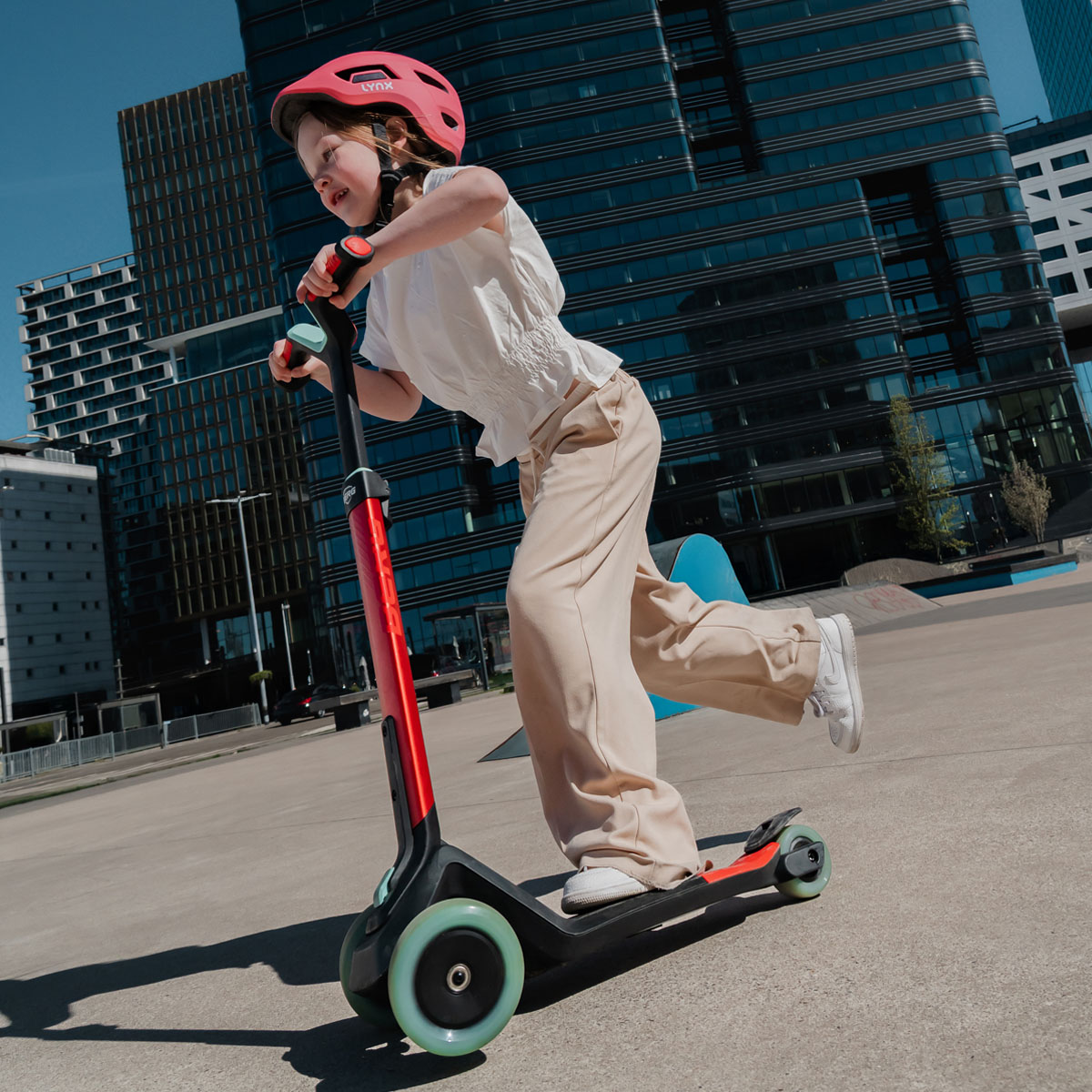 619014.PIN LYNX Fahrradhelm Kidz (M) 52-56 cm