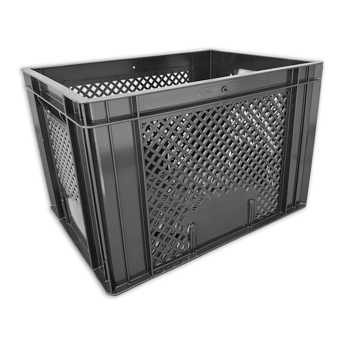 610805.BLA LYNX Kunststoff Fahrrad-Kiste 31 Ltr 40 x 30 x 27.2 cm