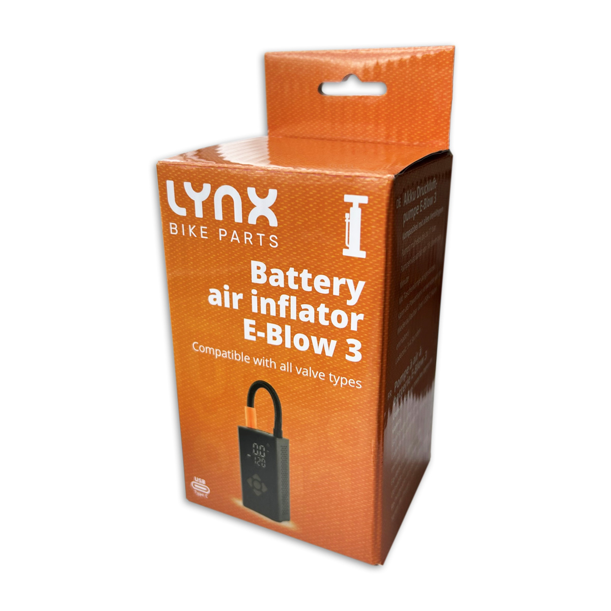 440282 LYNX Accu luchtpomp / draagbare mini compressor E-Blow 3 7 x 4.9 x 13.4 cm